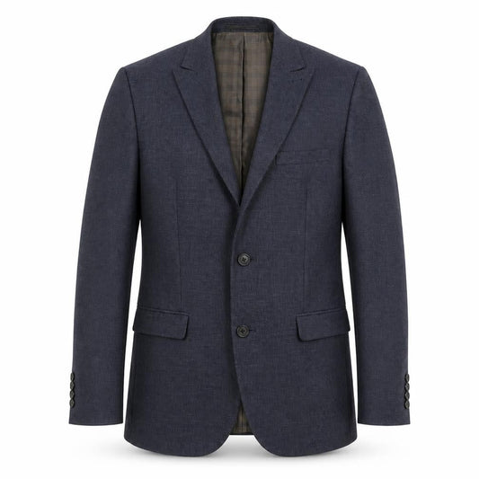 Next Mens Blue Polyester Jacket Blazer Size 38