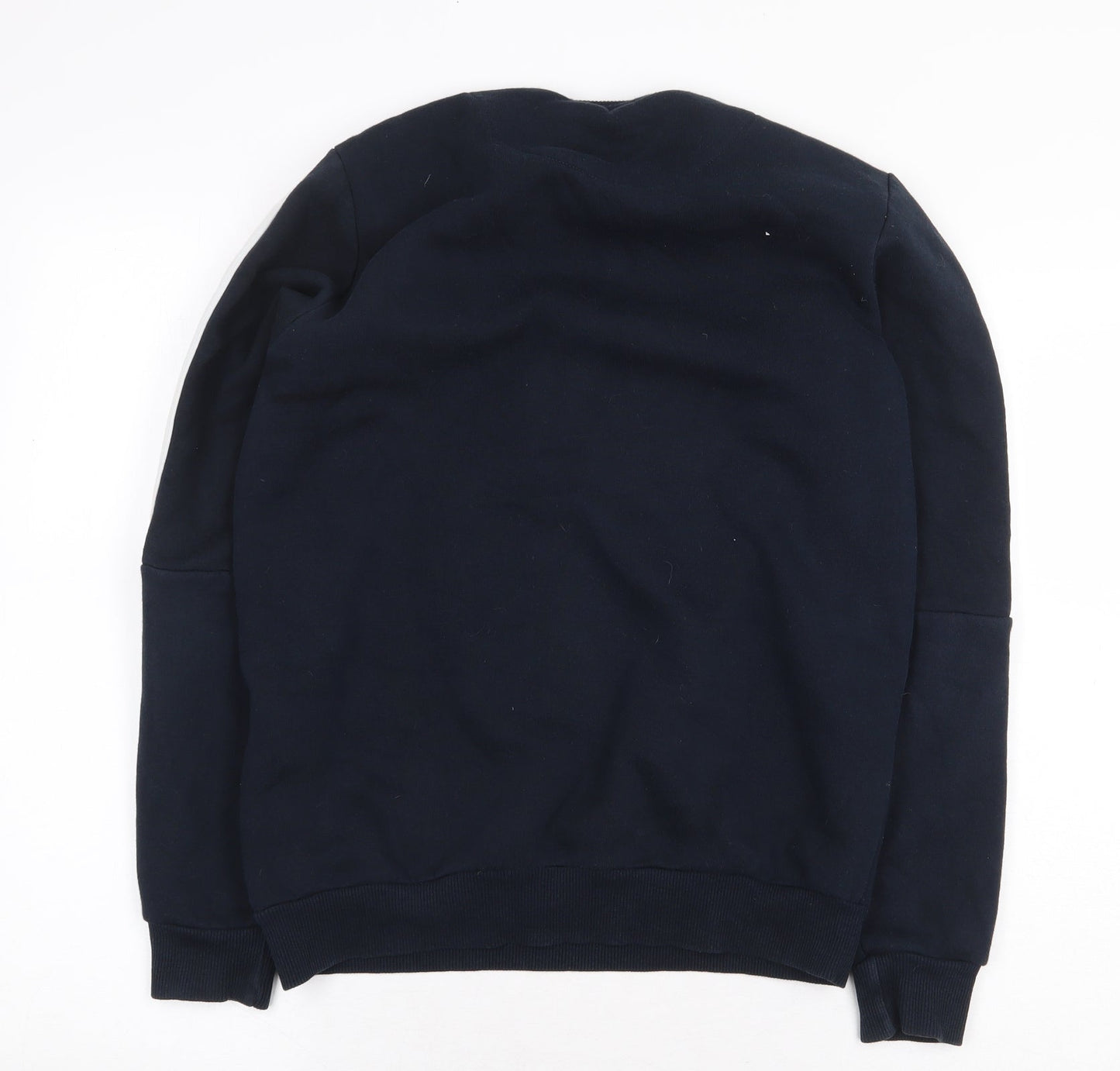 DFND Mens Blue Polyester Pullover Sweatshirt Size S