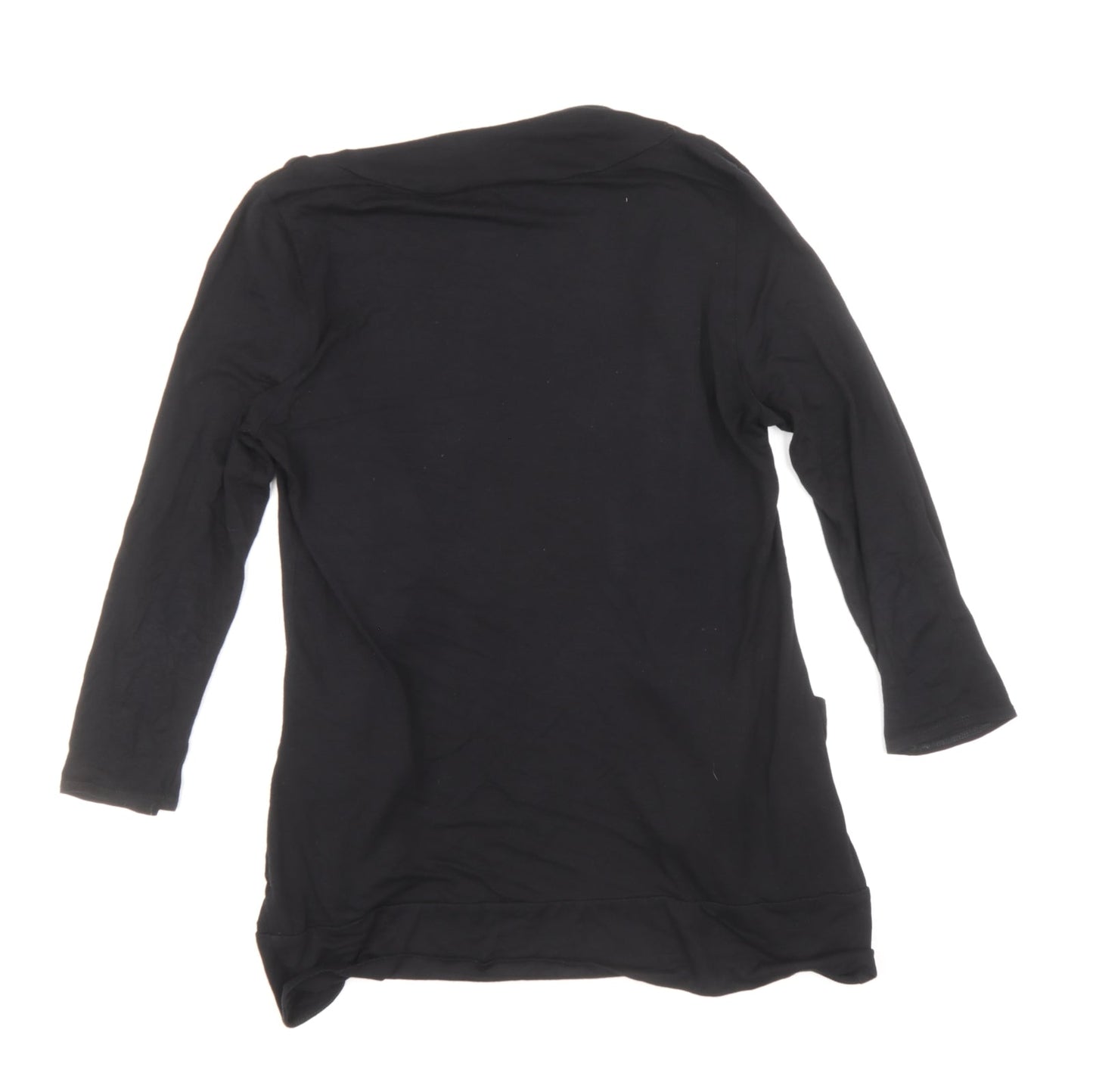 Dorothy Perkins Womens Black V-Neck Polyester Cardigan Jumper Size 10