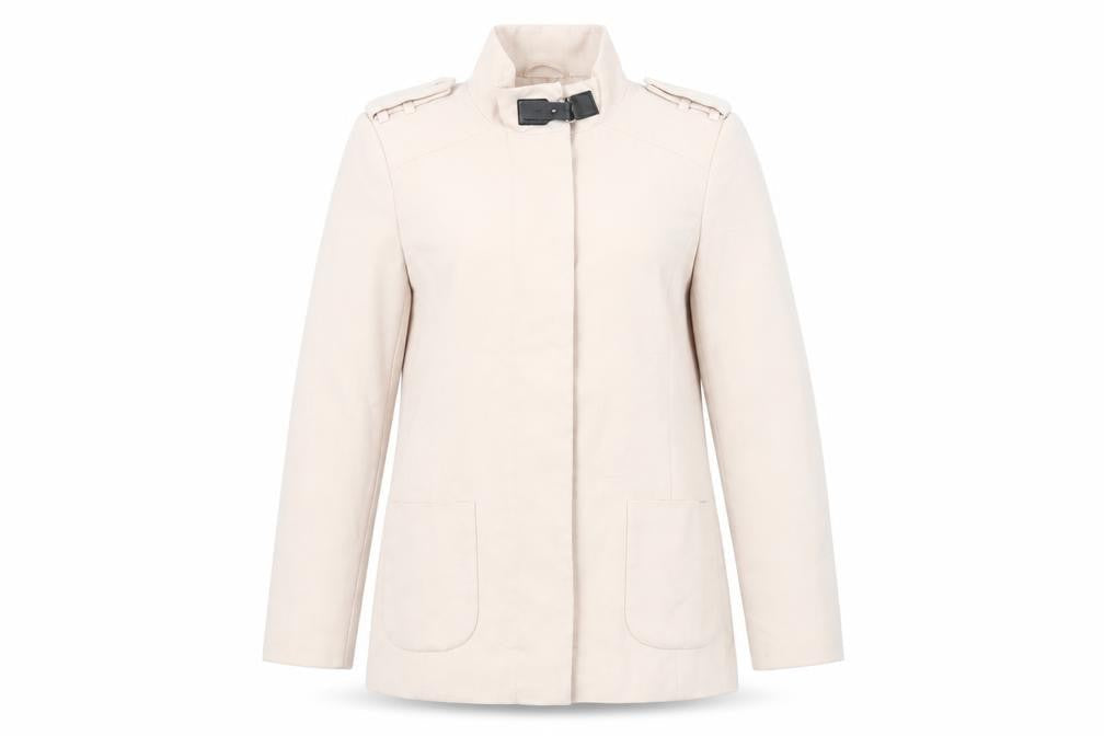 Preworn Womens Pink Jacket Size 12 Zip