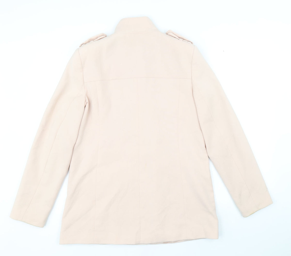 Preworn Womens Pink Jacket Size 12 Zip