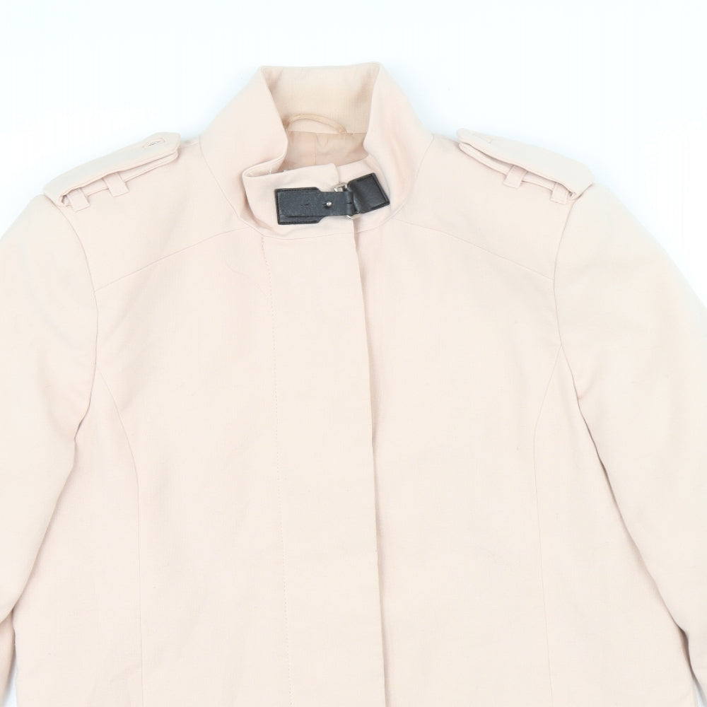 Preworn Womens Pink Jacket Size 12 Zip