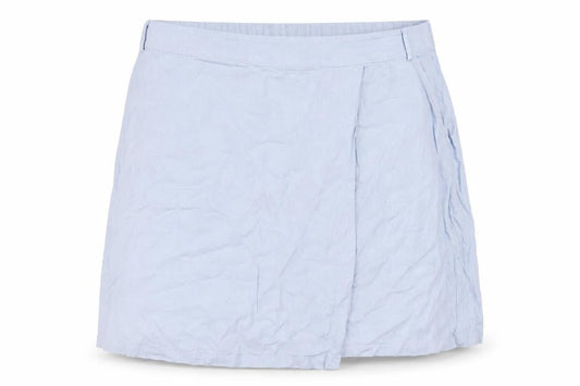 Capsule Womens Blue Linen A-Line Skirt Size 26
