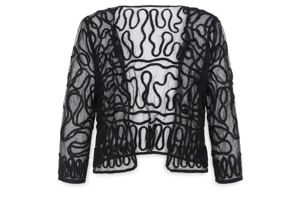 Colebrook Womens Black V-Neck Polyester Cardigan Jumper Size 14 - Tule