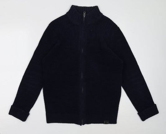 Burton Mens Blue Jacket Size M Zip