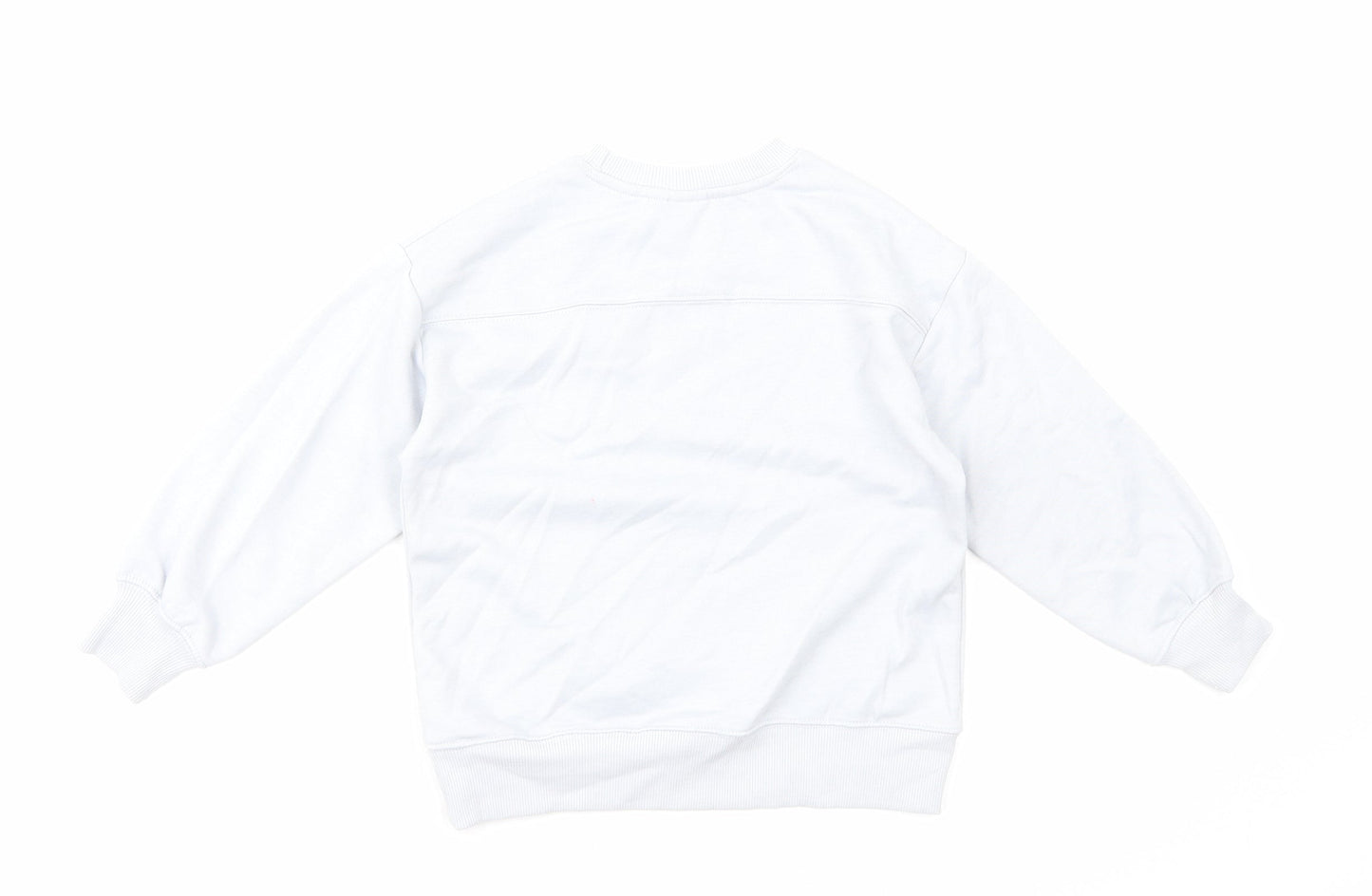 Zara Girls Blue Cotton Pullover Sweatshirt Size 7 Years Pullover