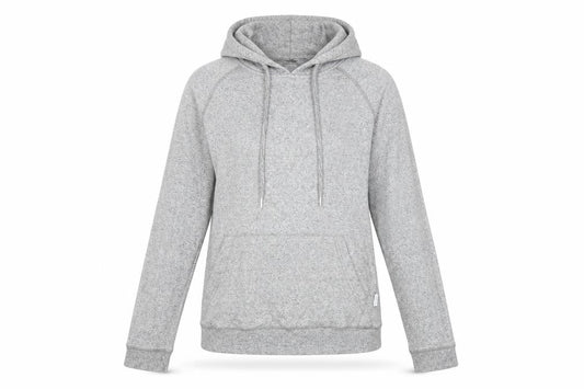 Bellfield Womens Grey Cotton Pullover Hoodie Size S Pullover