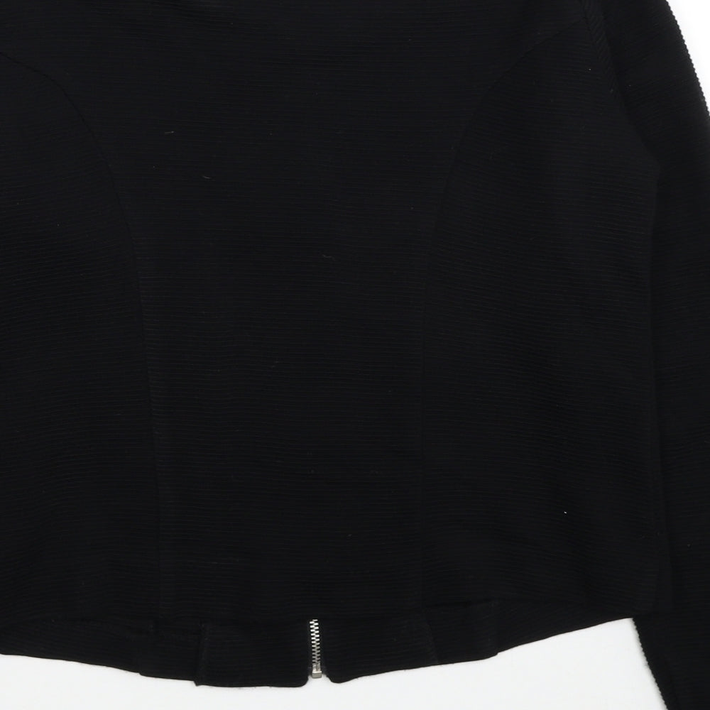 Select Womens Black Jacket Size 14 Zip
