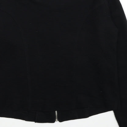 Select Womens Black Jacket Size 14 Zip