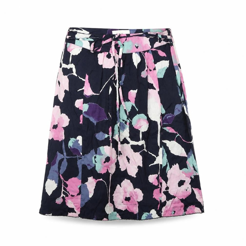 Jackpot Womens Multicoloured Geometric Viscose Flare Skirt Size 6 Zip