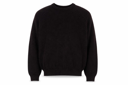 Pep&Co Mens Purple Round Neck Acrylic Pullover Jumper Size M