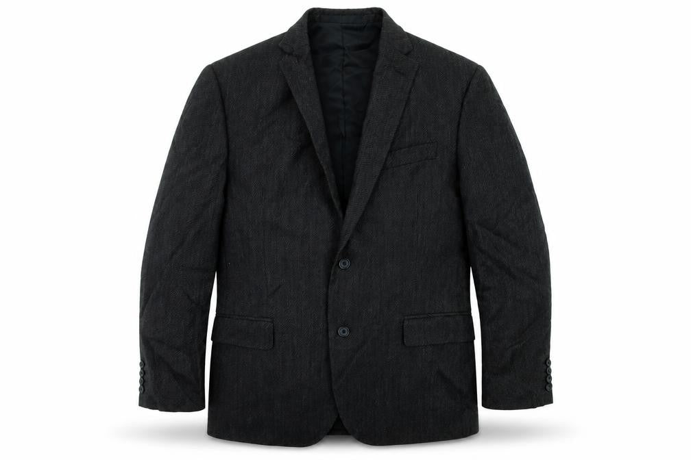 Marks & Spencer Mens Grey Wool Jacket Suit Jacket Size 44