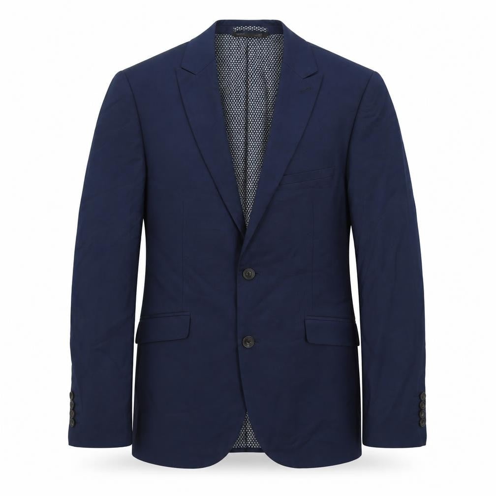 Marks & Spencer Mens Blue Polyester Jacket Suit Jacket Size 40