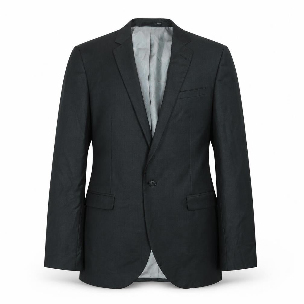 Butler & Webb Butler & Wilson Mens Grey Polyester Jacket Suit Jacket Size 40