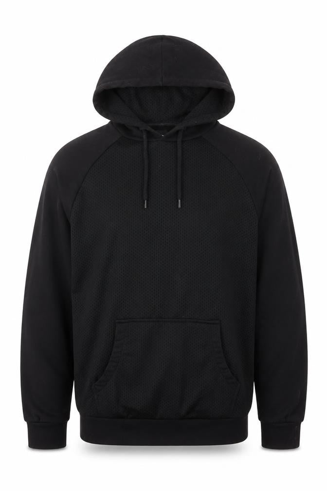ASOS Mens Black Cotton Pullover Hoodie Size XS