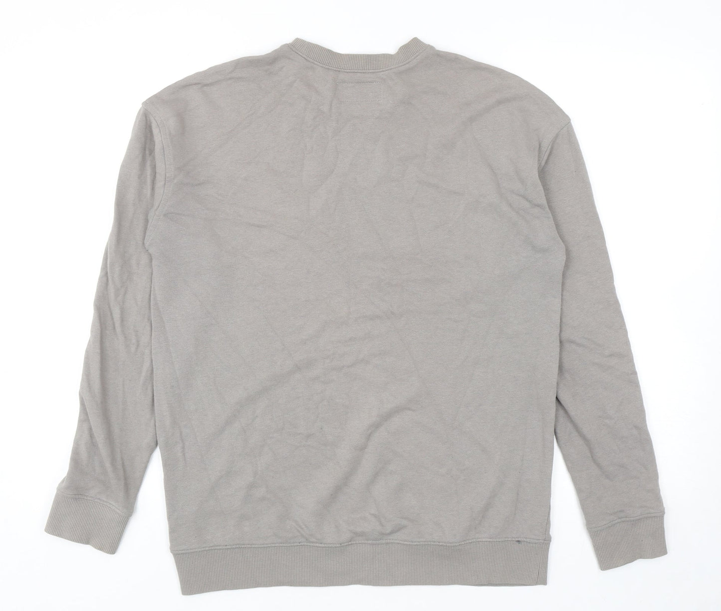 Original Use Mens Grey Cotton Pullover Sweatshirt Size XS