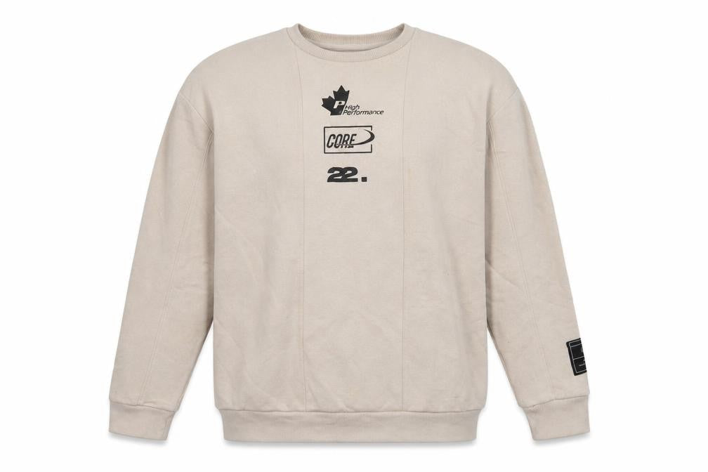 Boohoo Mens Beige Polyester Pullover Sweatshirt Size S