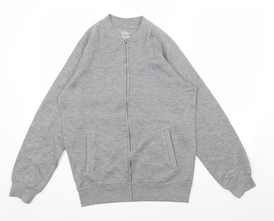 Easy Mens Grey Jacket Size S Zip