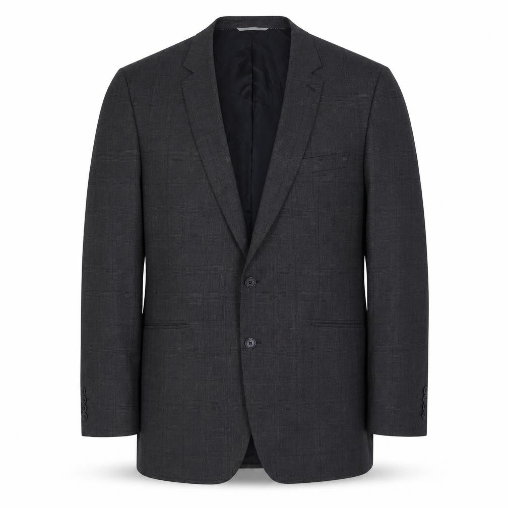 Burton Mens Grey Polyester Jacket Suit Jacket Size 46