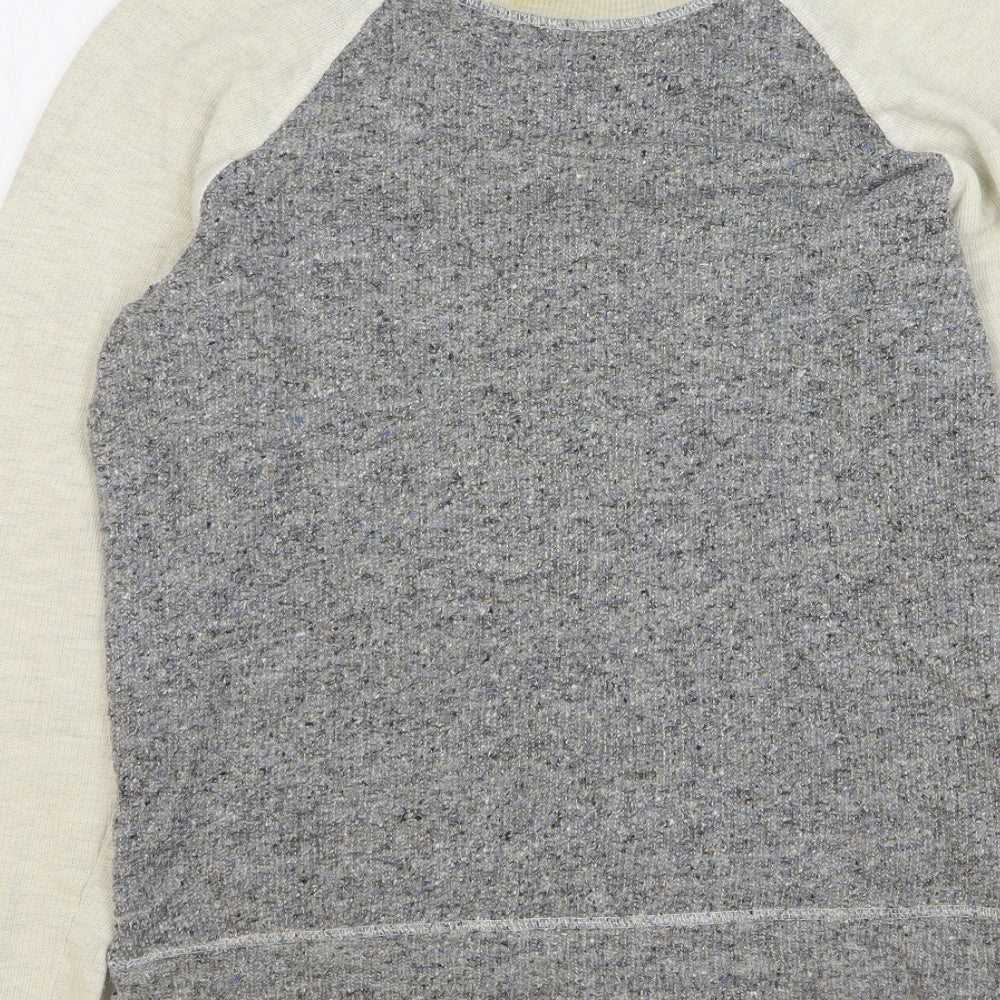 Pull&Bear Womens Multicoloured Cotton Pullover Sweatshirt Size S Pullover