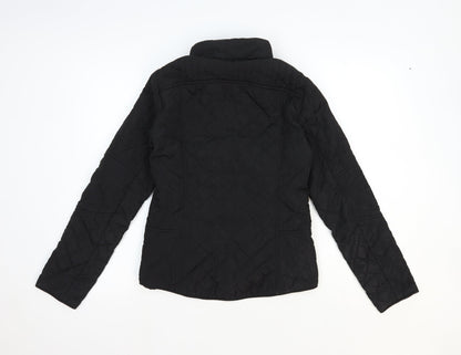 Stradivarius Womens Black Jacket Size S Zip