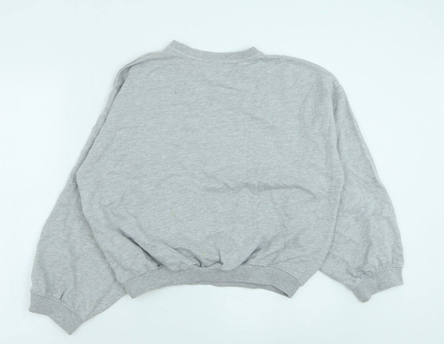 Urban Bliss Womens Grey Cotton Pullover Sweatshirt Size 6 Pullover