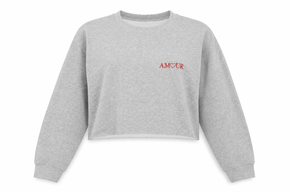 Topshop Womens Grey Cotton Pullover Sweatshirt Size S Pullover - Amour