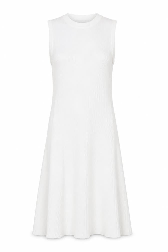 Zara Womens White Polyamide A-Line Size S Round Neck Pullover