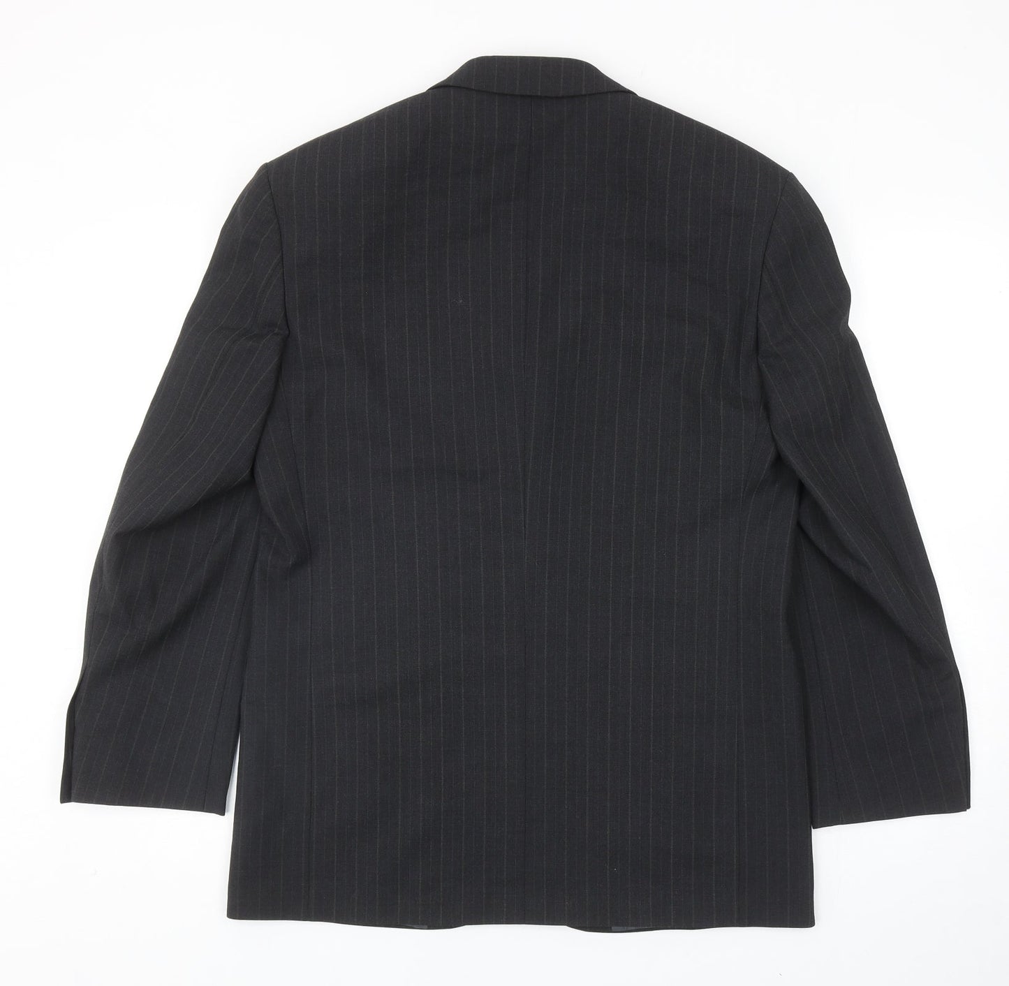 Marks and Spencer Mens Grey Wool Jacket Suit Jacket Size 38