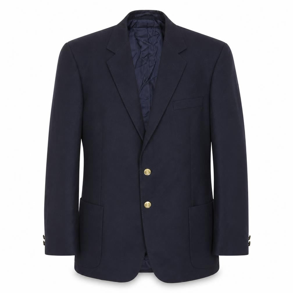 Skopes Mens Blue Wool Jacket Suit Jacket Size 44