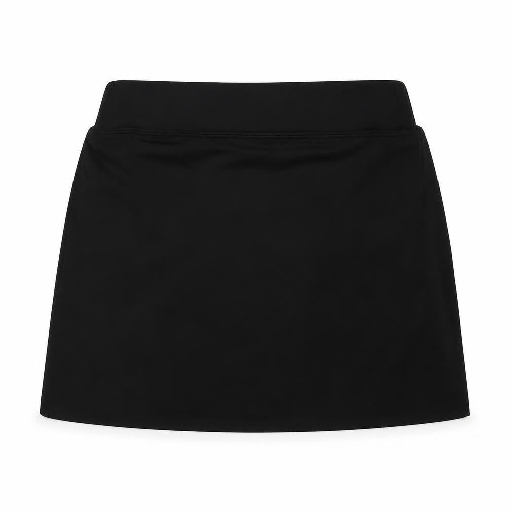 Nearskin Womens Black Polyester A-Line Skirt Size S