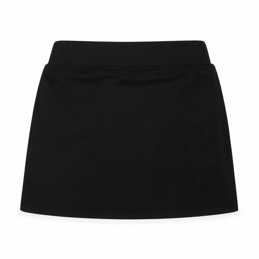 Nearskin Womens Black Polyester A-Line Skirt Size S