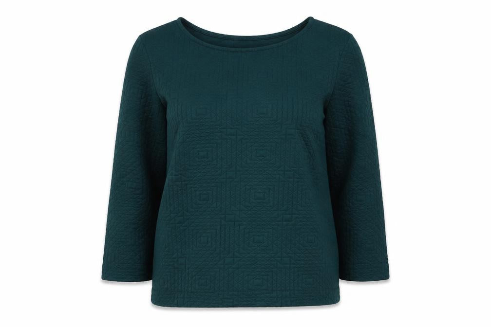 Dorothy Perkins Womens Green Polyester Pullover Sweatshirt Size 10 Pullover