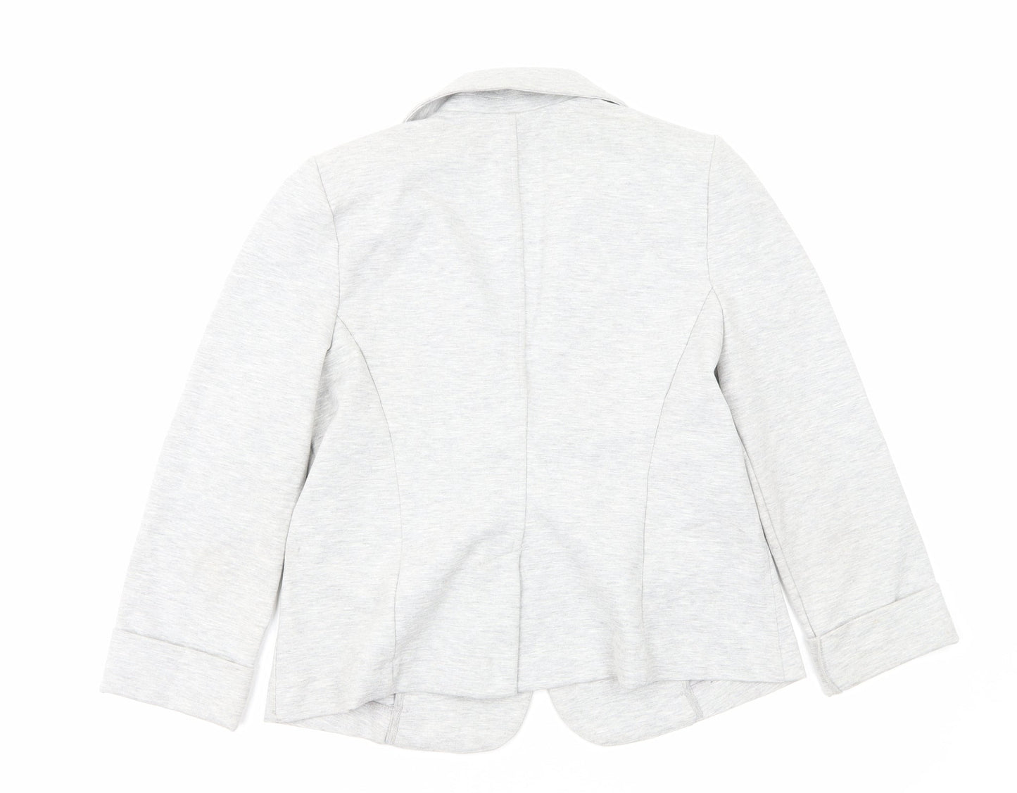 Red Herring Womens Grey Jacket Size 10 Button