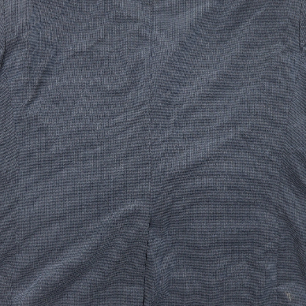 Marks and Spencer Mens Blue Polyester Jacket Blazer Size L