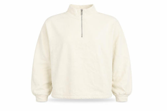 Primark Womens Ivory Cotton Pullover Sweatshirt Size 14 Pullover
