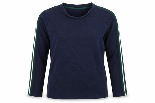 Marks and Spencer Womens Blue Cotton Pullover Sweatshirt Size 8 Pullover