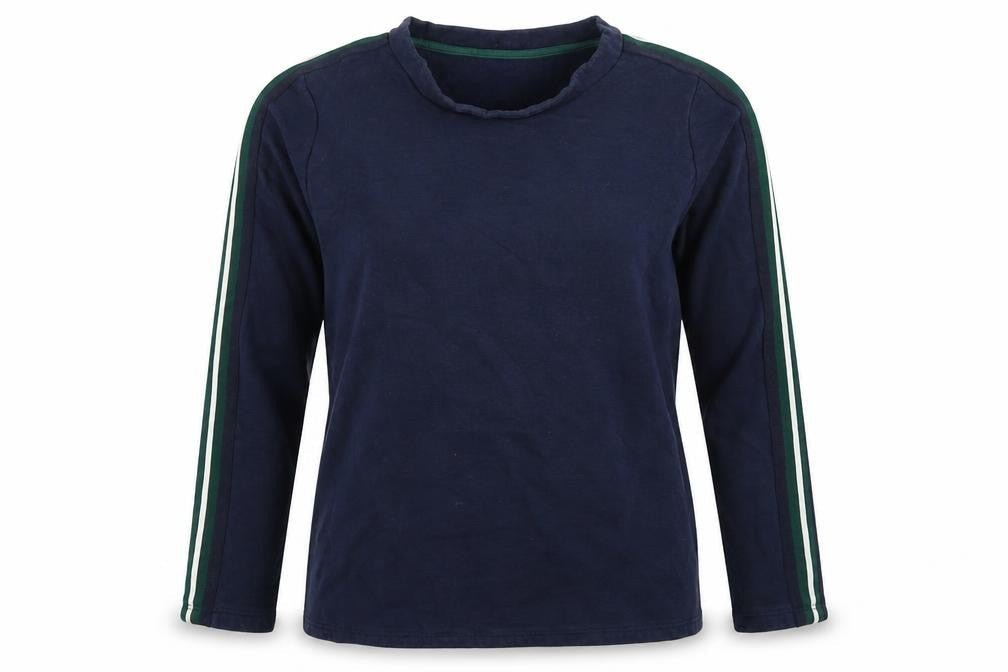Marks & Spencer Womens Blue Cotton Pullover Sweatshirt Size 8 Pullover