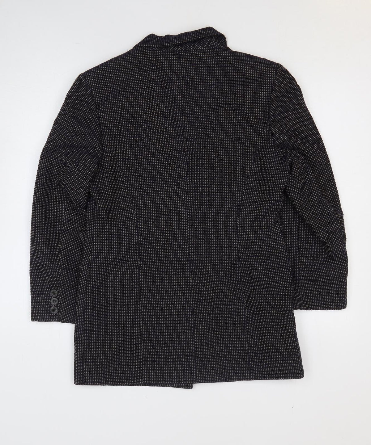 Oui Set Womens Blue Wool Jacket Suit Jacket Size 12