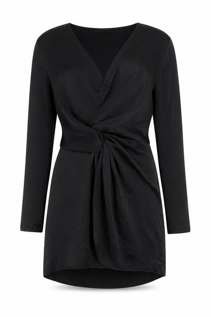 Missguided Womens Black Polyester Mini Size 10 Sweetheart Zip