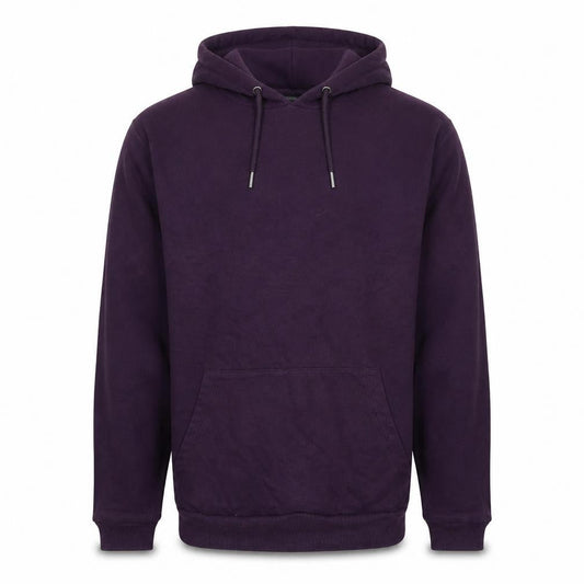ASOS Mens Purple Polyester Pullover Hoodie Size S