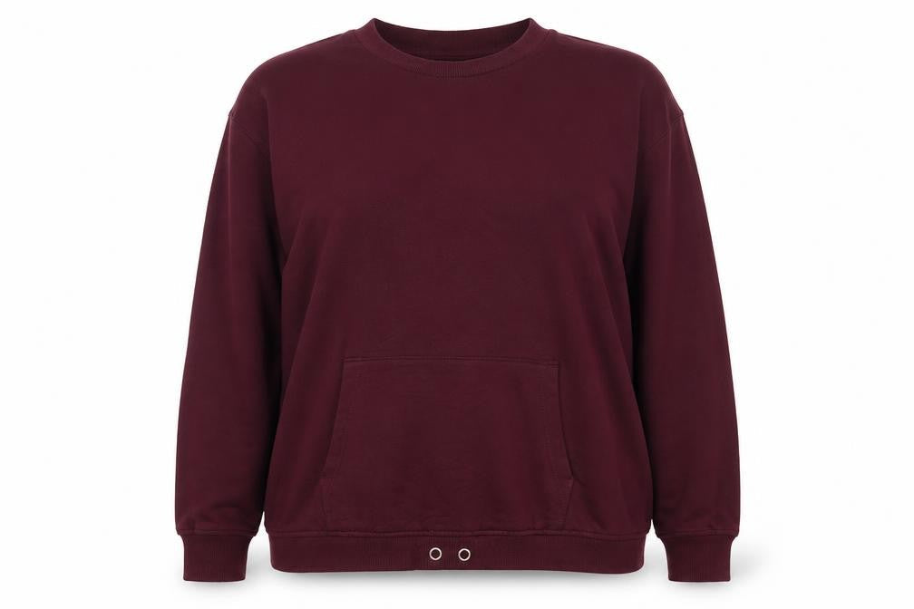 F&F Womens Red Viscose Pullover Sweatshirt Size 18 Pullover