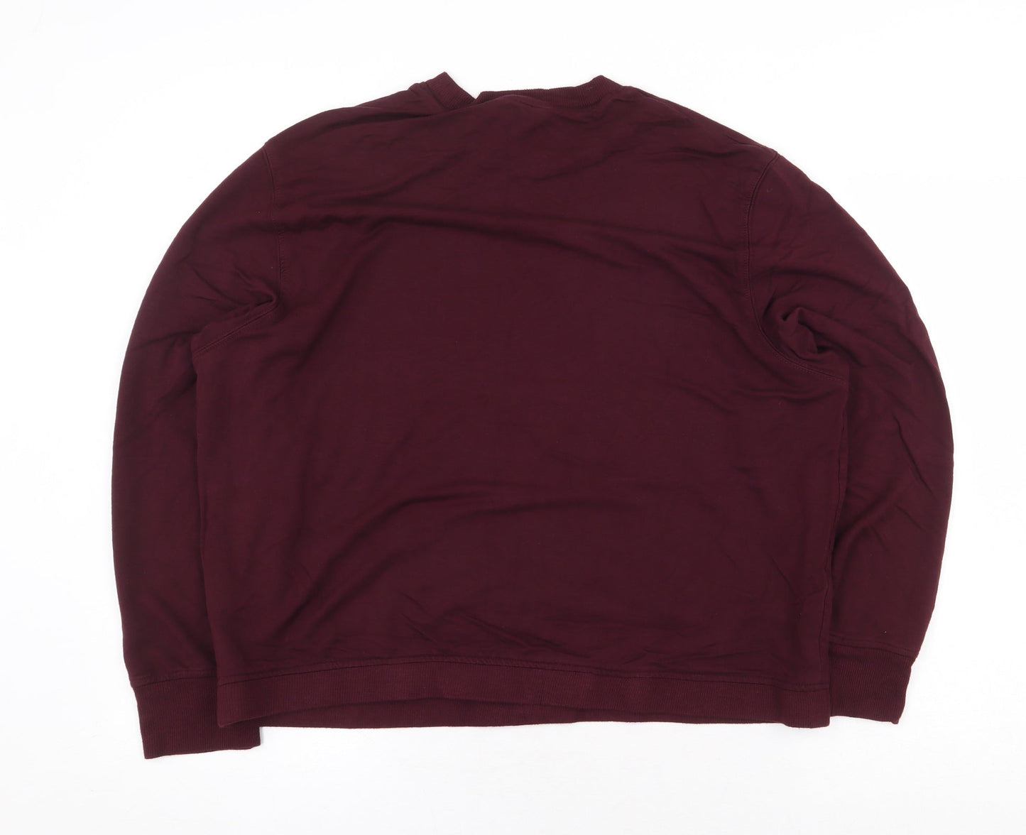 F&F Womens Red Viscose Pullover Sweatshirt Size 18 Pullover