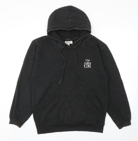Arco Essentials Mens Black Cotton Pullover Hoodie Size S - The Sandwich King