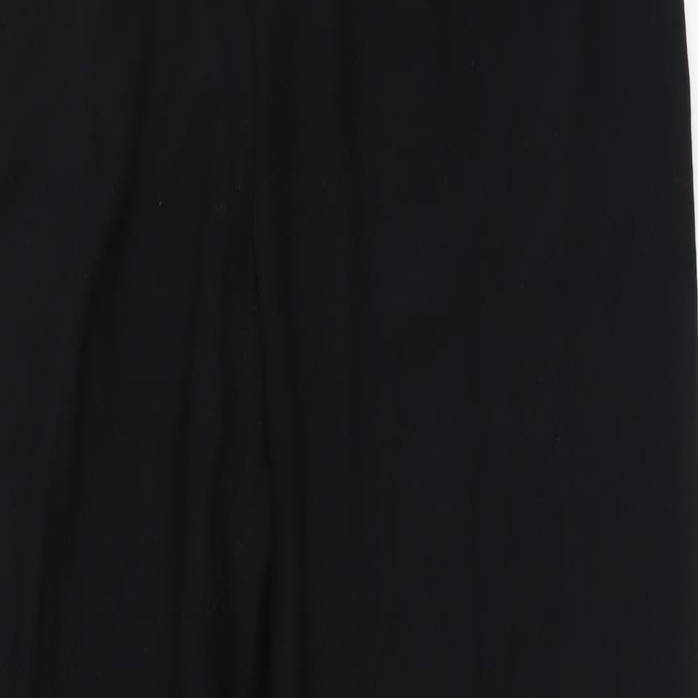 Principles Womens Black Polyester Dress Pants Trousers Size 14 L27 in Regular Zip
