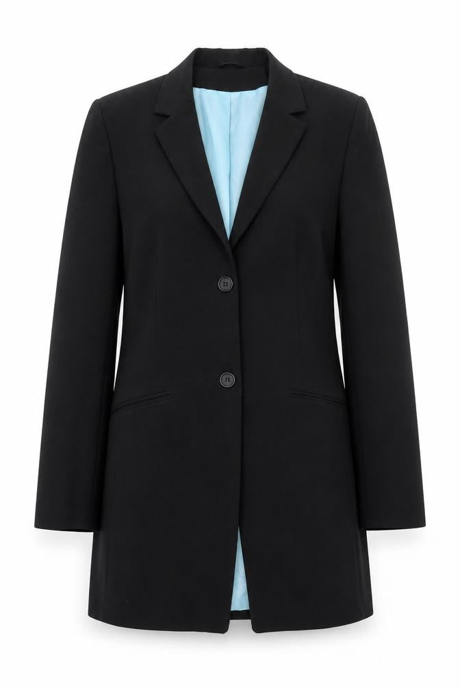 Dorothy Perkins Womens Black Polyester Jacket Blazer Size 12