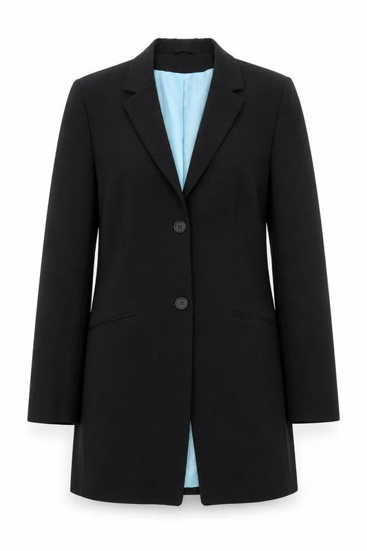Dorothy Perkins Womens Black Polyester Jacket Blazer Size 12