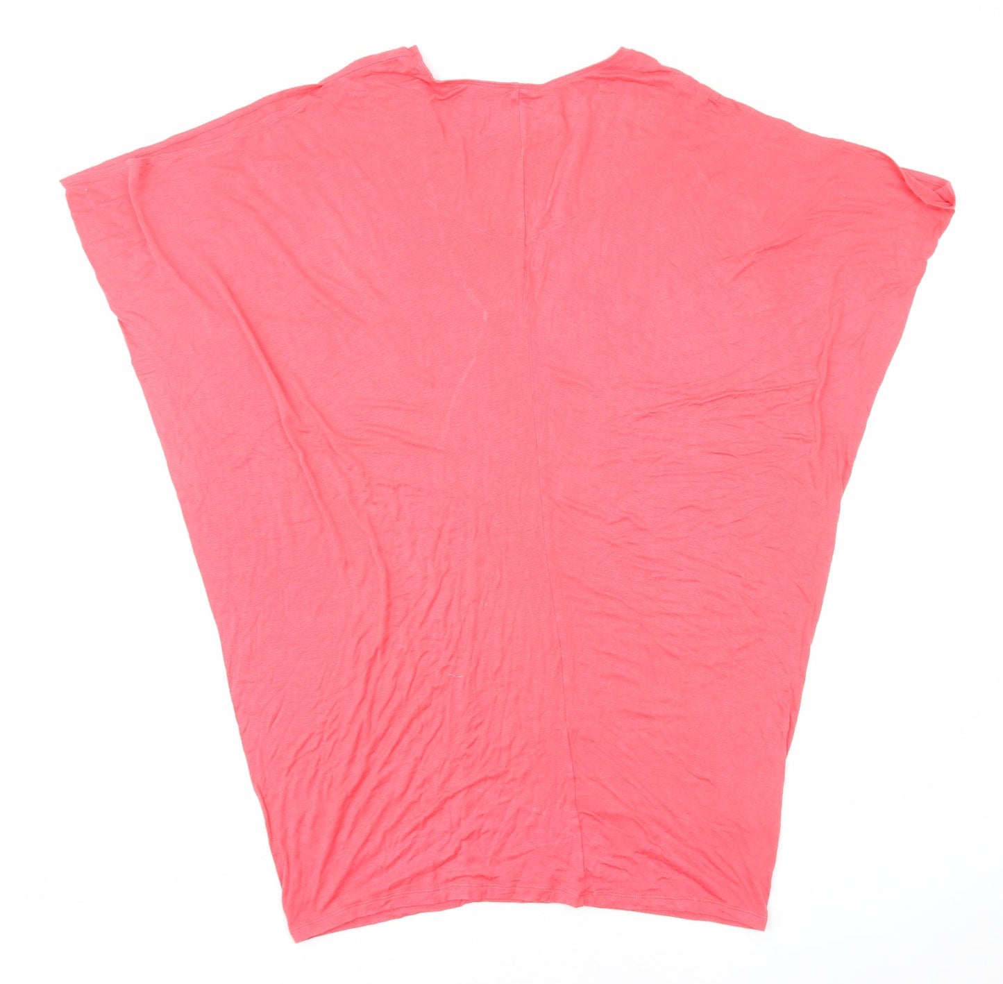 Principles Womens Pink Viscose Basic Blouse Size 12 V-Neck