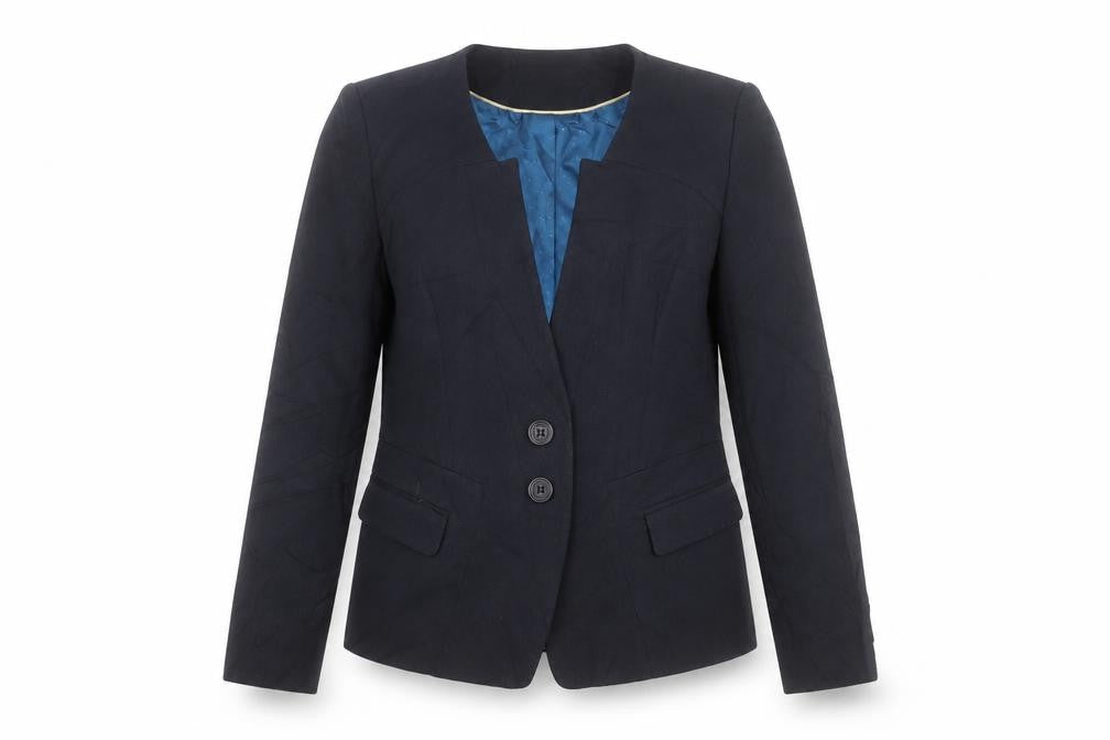 NEXT Womens Grey Jacket Size 14 Button