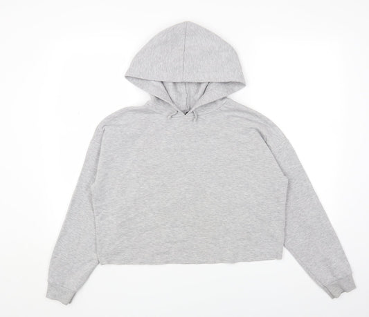 New Look Girls Grey Camel Pullover Hoodie Size 14 Years Pullover